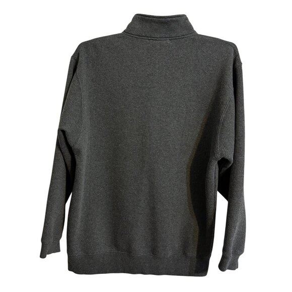 Penn State University PSU Nittany Lions Adult Large Gray 1/4 Zip Fleece Pullover - Picture 2 of 10